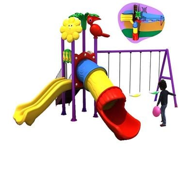 MYTS Mega Pino wavy slide and swings